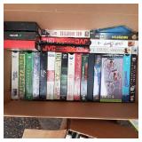 2 box lot of Vintage VHS tapes, mul...