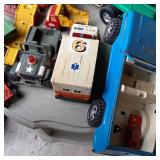 Large lot of Vintage Metal Tonka tr...