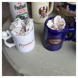 Box of Collectible Beer Steins and ...