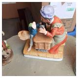 Large lot of hand painted Lefton ce...