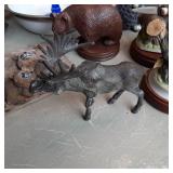 Box of Collectible figurines along ...
