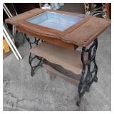 Antique sewing machine table conver...
