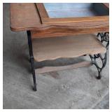 Antique sewing machine table conver...