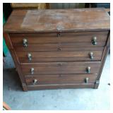 Vintage 4 drawer solid Wood dresser...