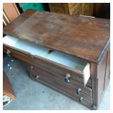 Vintage 4 drawer solid Wood dresser...