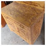 Painted over solid Wood Vintage Ent...