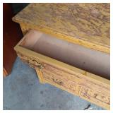 Painted over solid Wood Vintage Ent...