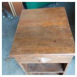 Solid Wood 2 tier Night Stand/Side ...