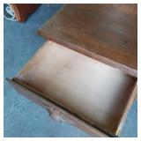Solid Wood 2 tier Night Stand/Side ...