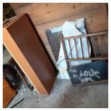 4 Solid Wood shelf surface pieces w...