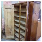 Solid Wood Vintage Pantry Cabinet t...