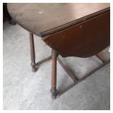 Solid Wood Narrow Drop leaf table.....