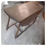 Solid Wood Narrow Drop leaf table.....