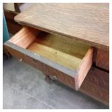 Solid Wood Vintage 4 drawer dresser...