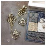 Box of White wood shadowbox style f...