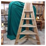 Large Solid Barnwood 5 tier Triangu...