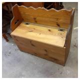 Solid Wood Entry/Hall bench with hi...