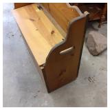 Solid Wood Entry/Hall bench with hi...