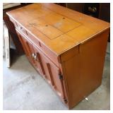 Solid Wood Vintage Sewing Machine C...