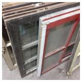Variety lot of 8 antique Windows in...