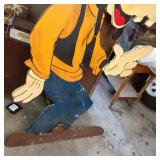 Vintage Wood 1" Hand Painted and cu...