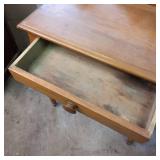 Solid Wood Vintage Entry Table with...