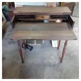 Vintage solid Wood secretary/entry ...