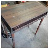 Vintage solid Wood secretary/entry ...