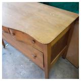 Vintage solid Wood 3 drawer Dresser...