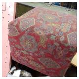 Pink antique ironing board, Upholst...