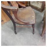 Antique School desk with pull out d...