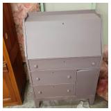 Vintage Painted Solid Wood 3 drawer...