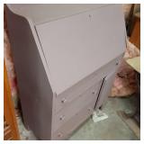 Vintage Painted Solid Wood 3 drawer...