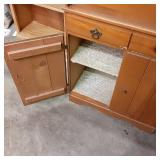 Solid Wood Vintage 2 drawer, 2 door...