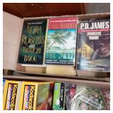 4 boxes filled with Books, puzzles,...