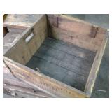 Vintage Wood and Metal Storage Trun...