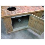 Vintage Wood Long Storage box/bench...