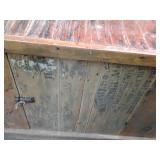 Vintage Wood Long Storage box/bench...