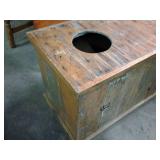 Vintage Wood Long Storage box/bench...