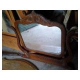 Lot containing 2 Vintage Mirrors, a...