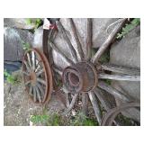 VIntage Wagon Wheels *Outdoor Decor*