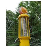 Wayne Antique Shell Gas Pump 26"W *Buyer Resposible For Removal*