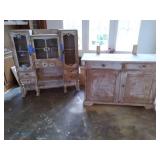 Vintage Hutch 54.5"x21"×89"...