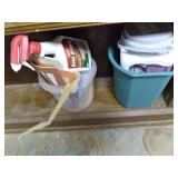 Shelf Including Items *Buyer Must Take Shelf* *See Photos*