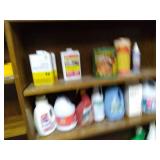 Shelf Including Items *Buyer Must Take Shelf* *See Photos*