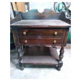 vintage nightstand 28"×19"×31"...