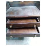 vintage nightstand 28"×19"×31"...