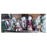 4 boxes of tree topper Santa