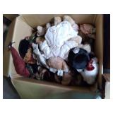 4 boxes of tree topper Santa