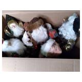 3 boxes and small tote of holiday S...